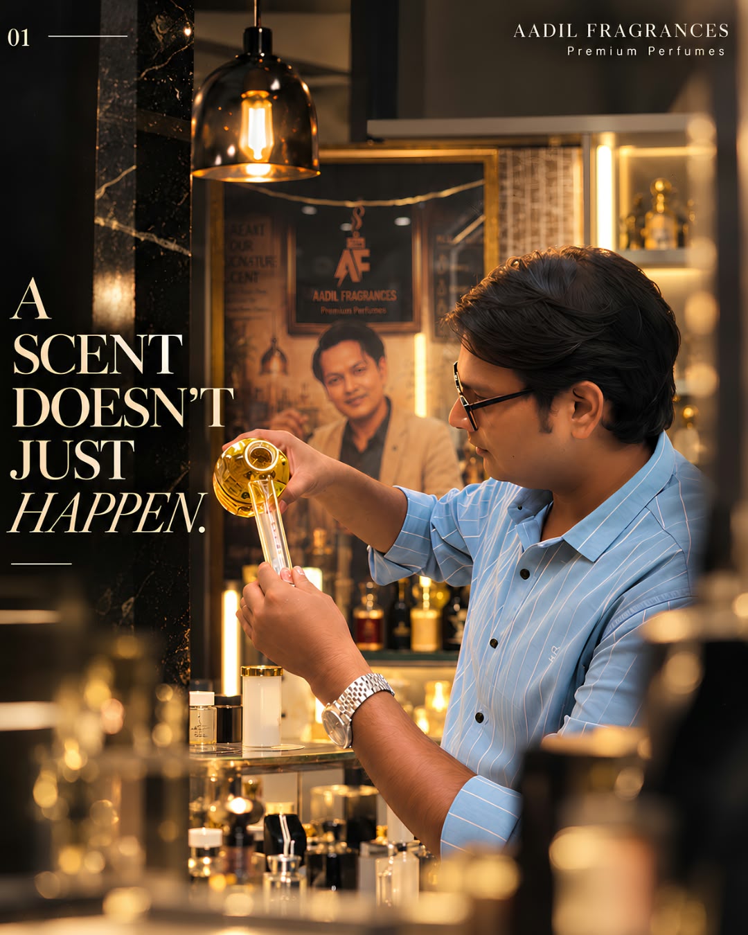 Aadil Fragrances fragrance creation